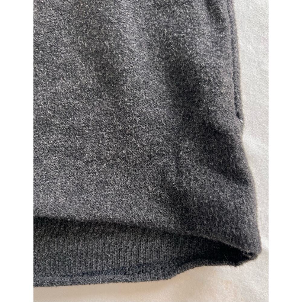 American Eagle Crewneck Sweatshirt Rolled Hem Navy XL Say Yes - Picture 3 of 9